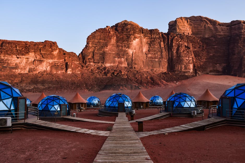 Glamping in the Wild: Ultra-Luxury Tents with AC and Pools